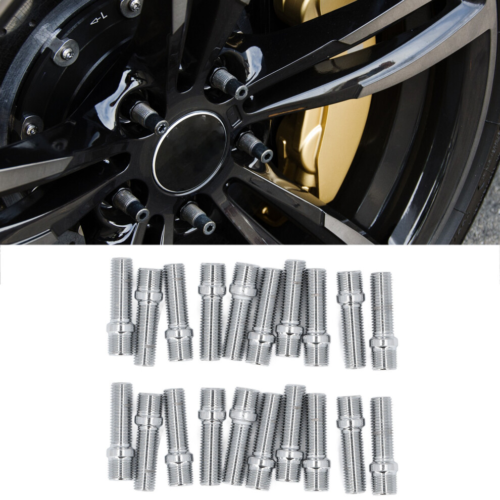 20Pcs 32Mm Wheel Stud Conversion Screws For Audi Q5 Q7 A4 A6 A8 S4 S6 S5 9341356604247