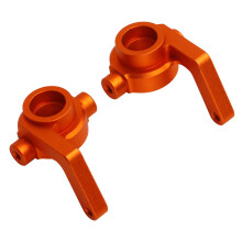 2 Stück Aluminiumlegierung Rote RC-Lenkungscup für ZD DBX 10 Offroad-Fahrzeuge