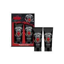 Stranger Things Hellfire Club Duo Toiletries Set Face Wash 150ml and Face Scrub 150ml