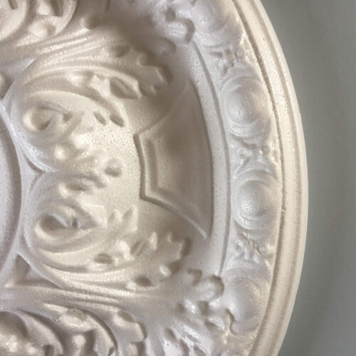 Large Quality Polystyrene Ceiling Rose - 500mm 'Claremount' 2