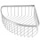 QWORK? Corner Shower Caddy - 304 Stainless Steel Shower Shelf, Rustproof Organiser 1