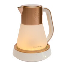 Russell Hobbs Calm Kettle (1.7L, AI-designed, Variable temperature 40-100?C, Digital display, Soothing sounds, 360? base, Frosted glass, Copper