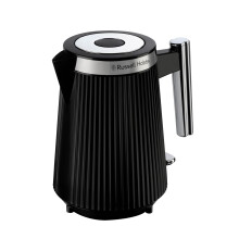 Russell Hobbs Black Kettle [1.7L, 3000W] Bront? (Internal illumination, Perfect pour, 360? base with cord storage, Push to open lid, Distinctive Matte
