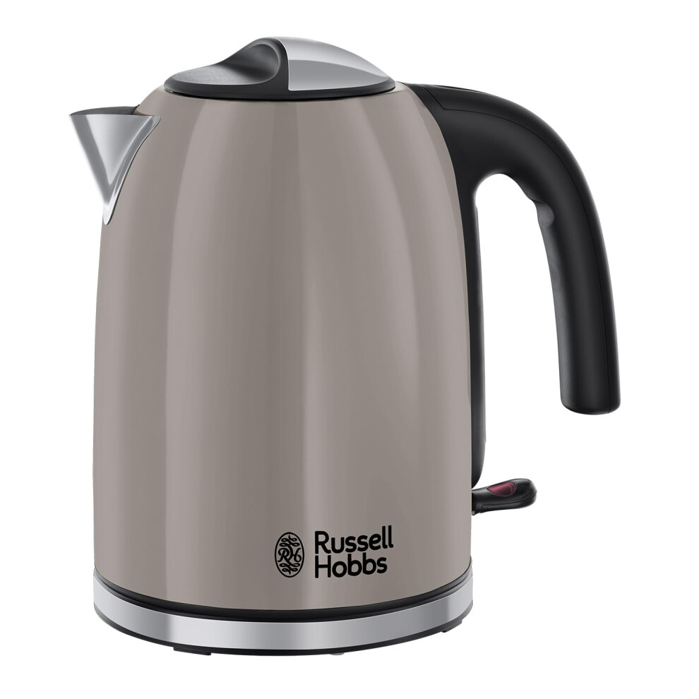 Russell Hobbs Kettle 1.7L 3000W Stainless Steel Classics Mocha 360 Base 28511 - Image 3
