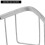 QWORK? Corner Shower Caddy - 304 Stainless Steel Shower Shelf, Rustproof Organiser 4