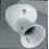 New Bayonet Batten White Ceiling Lamp Holder BC B22 Light Bulb Socket Lamp Fitting 2