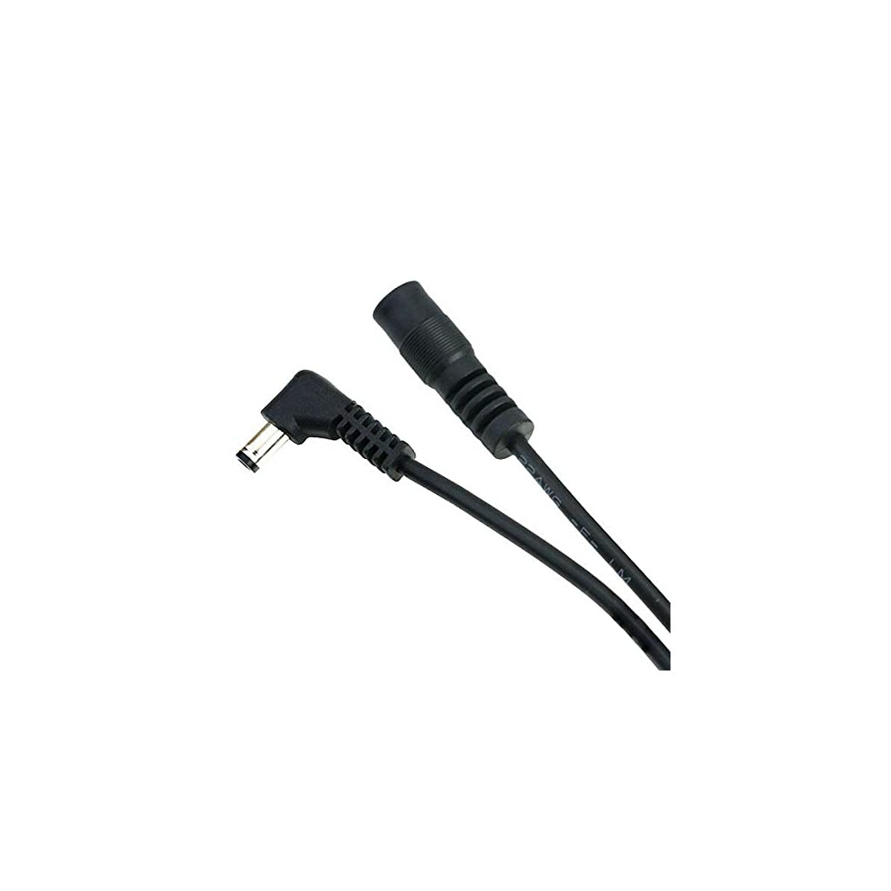50Cm Right Angle Male To Female 2.1Mm X 5.5Mm Dc Extension Lead Connector Cctv Dvr Camera Security 5056240329147
