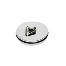Sink Plug Chrome Bath Plug Replacement Kitchen Sink Plugs Seal Drain Plug Bathroom Sink Plug Cover Bathtub Plug Stopper 44mm Pack of 1.