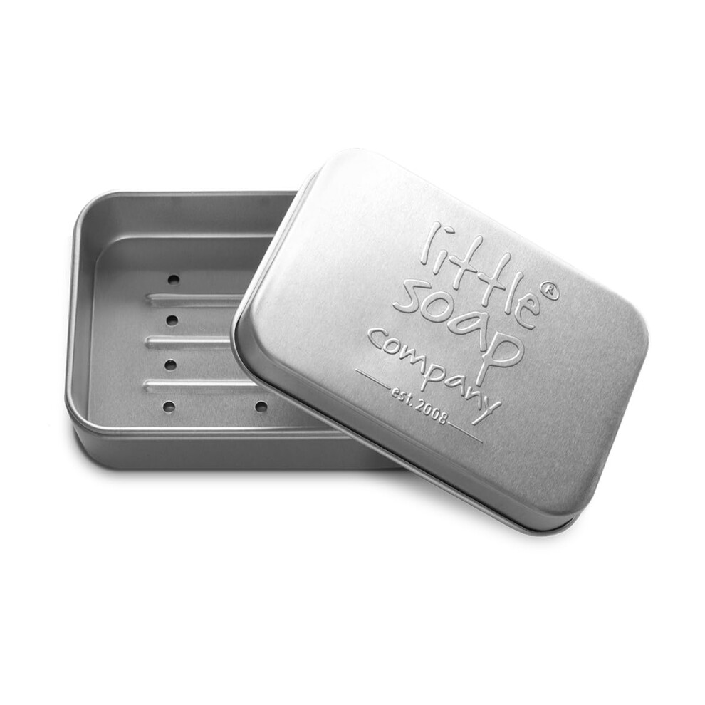 Little Soap Company Bar Soap Storage Tin for 100g Bar Soap | Premium, Eco-Friendly Tin, Durable, Leak-Free | Ideal Travel-Friendly Design-image-OPC-PMHF6KZ-NEW