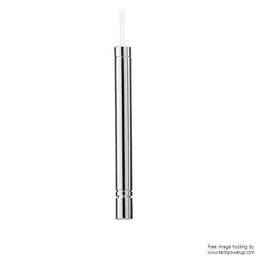 Croydex 2xCroydex Pencil Chrome Light Pull