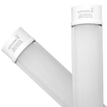 Brightex, Pack of 2 Led Batten Light 5FT 60W Tube Lights 6000 Lumen Ceiling Mount Fluorescent Slimline Strip Lamp Ceiling Mount Office Garage Home