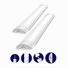 Brightex, Led Tube Light 8FT (4FT 50W + 4FT 50W) 6000 Lumen for 4FT Linkable Batten Light Ceiling Lamp Connectable, Wall/Ceiling Mountable, Perfect
