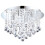 EGLO Eglo 94878 ALMONTE Ceiling Light in Crystal and Chrome 1