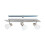 EGLO EGLO 90985 Spotlight bar Light, E14, Metal, White 5