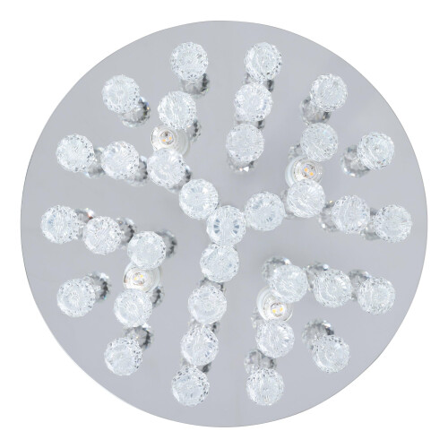 EGLO Eglo 94878 ALMONTE Ceiling Light in Crystal and Chrome 1