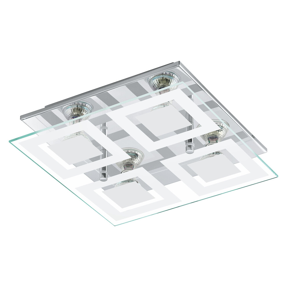 Eglo 94226 Almana Wall Ceiling In Chrome Light