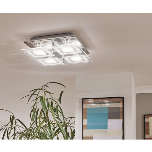 EGLO EGLO 94226 ALMANA Wall Ceiling Light in Chrome 1