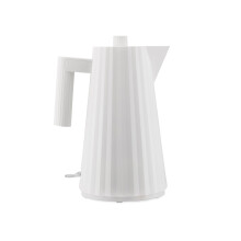 Alessi Pliss? MDL06 W/UK - Electric Kettle in Thermoplastic Resin, English Plug 2400W, 170 cl, White