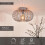 LUCIDE Manuela - Flush Ceiling Light - ? 39,5 cm - 1xE27 - Grey 3