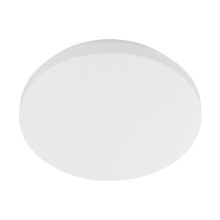 Eglo Pogliola 1-Flame Ceiling Light, ? 26 cm/10.2 inches, LED Wall Light Made of Steel and White Plastic, Living Room, Kitchen, Office and Hall