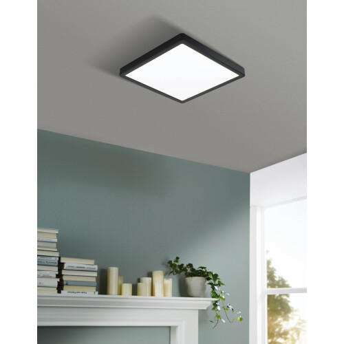 EGLO EGLO Surface-Mounted Light, Plastic Alloy Steel, Warm White 2