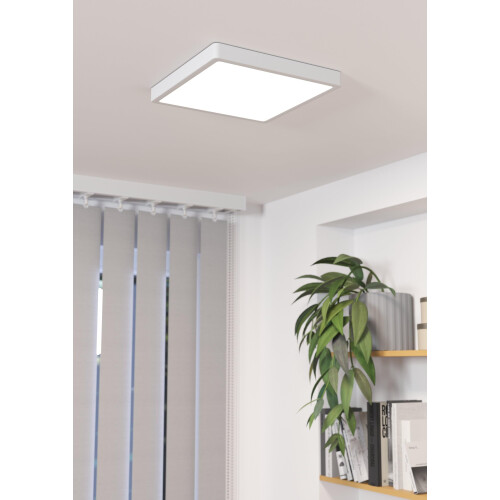 EGLO EGLO Surface-Mounted Light, Plastic Alloy Steel, Neutral White 1