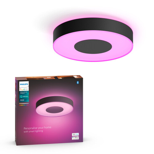 Philips Xamento M Hue Ceiling lamp Black