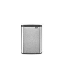 Pattumiera - Brabantia - Bo 7L - Fissaggio a muro - Acciaio opaco FPP - Apertura facile