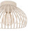 EGLO Eglo Mogano 3 Sandy Steel Minimalist, Caged Style Ceiling Light 3