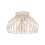 EGLO Eglo Mogano 3 Sandy Steel Minimalist, Caged Style Ceiling Light 2