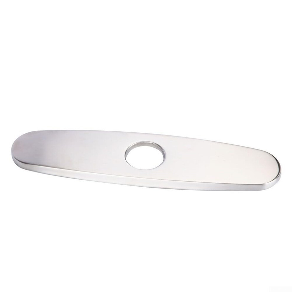 Stainless Steel Cover Plate For Kitchen Faucet Covers Unused Holes Seamless Aesthetic Upgrade 9105992804085
