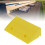 Plastic Curb Ramp Portable Lightweight Threshold Ramp for Driveway Loading Dock Step Car Yellow 7