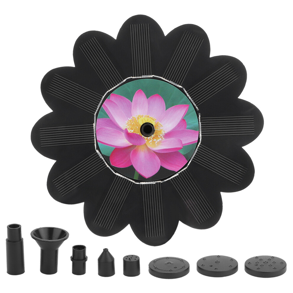 6V 1.4W Brushless Motor Solar Fountain Solar Fountain Pump For Garden Landscape Decoration 9183899938423