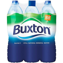 6 x Buxton Still Natural Mineral Water 1.5L