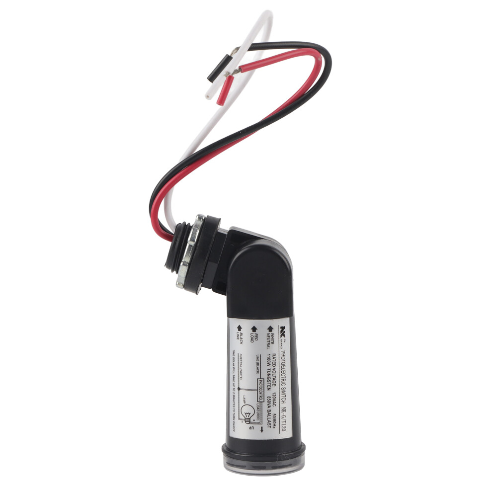 50/60Hz Light Sensor Control Automatic On/Off Photoelectric Switch For Lighting Fixtures120v Ac 9183899943915
