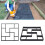 DIY Path Maker Concrete Stepping Stone Mold Garden Lawn Paving Mold 6