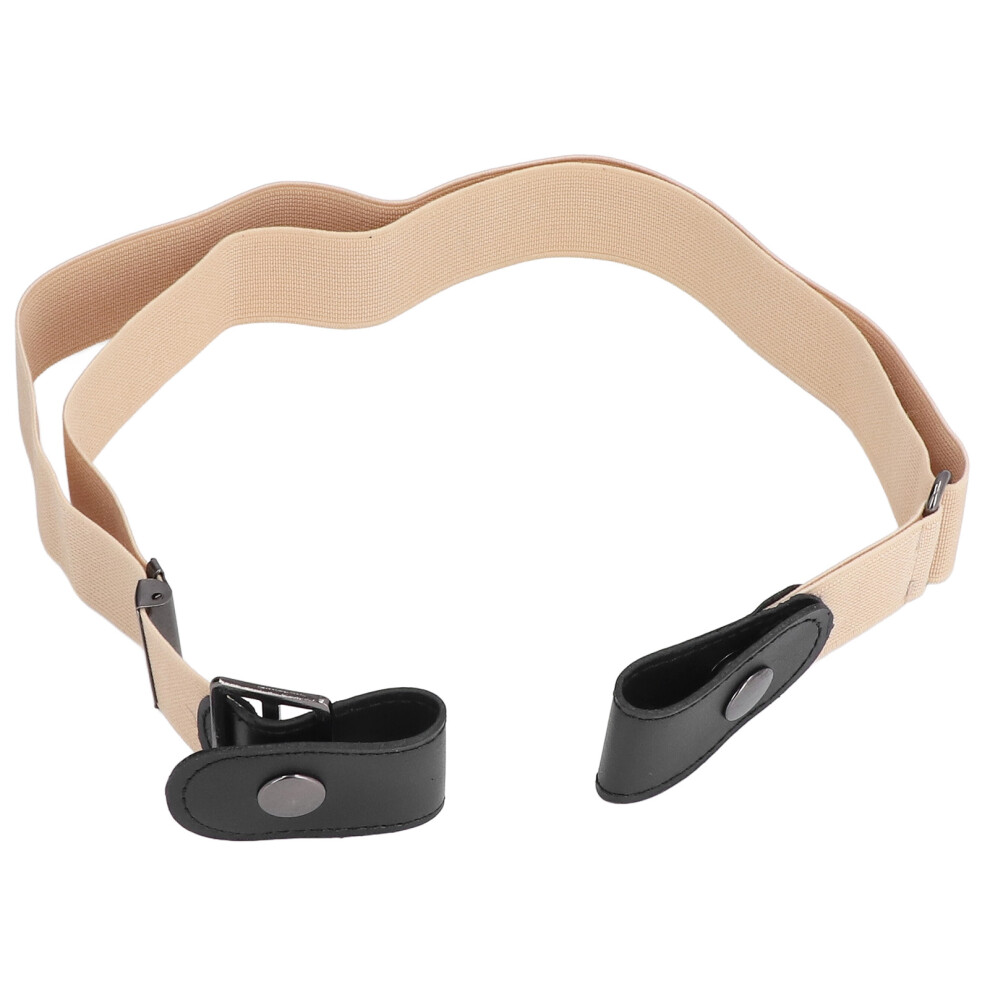 Buckle Free Stretch Belt Adjustable Japanese Lazy Invisible Traceless Belts For Womenkhaki 9183899947227