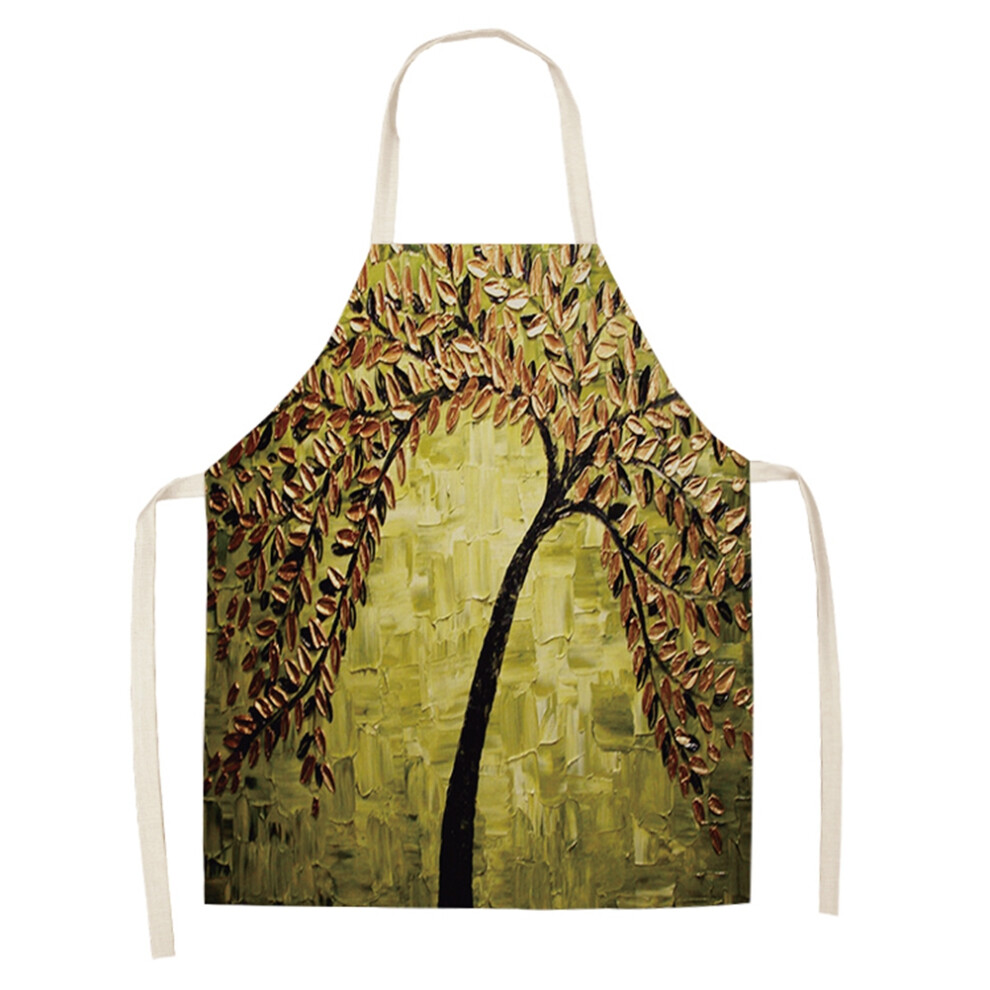 Simple Stylish Apron With Pocket Home Restaurant Kitchen Cooking Colorful Apron (#19) 9183899947449