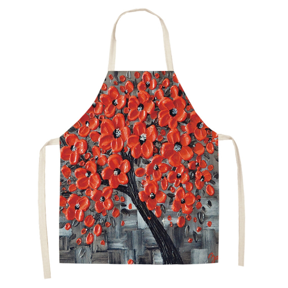 Simple Stylish Apron With Pocket Home Restaurant Kitchen Cooking Colorful Apron (#13) 9183899947388