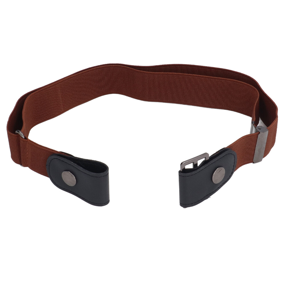 Buckle Free Stretch Belt Adjustable Japanese Invisible Traceless Belts For Women And Menbrown 9183899947241
