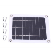 5W 5V Monocrystalline Solar Panel Battery Charger RV Motorhome Boats