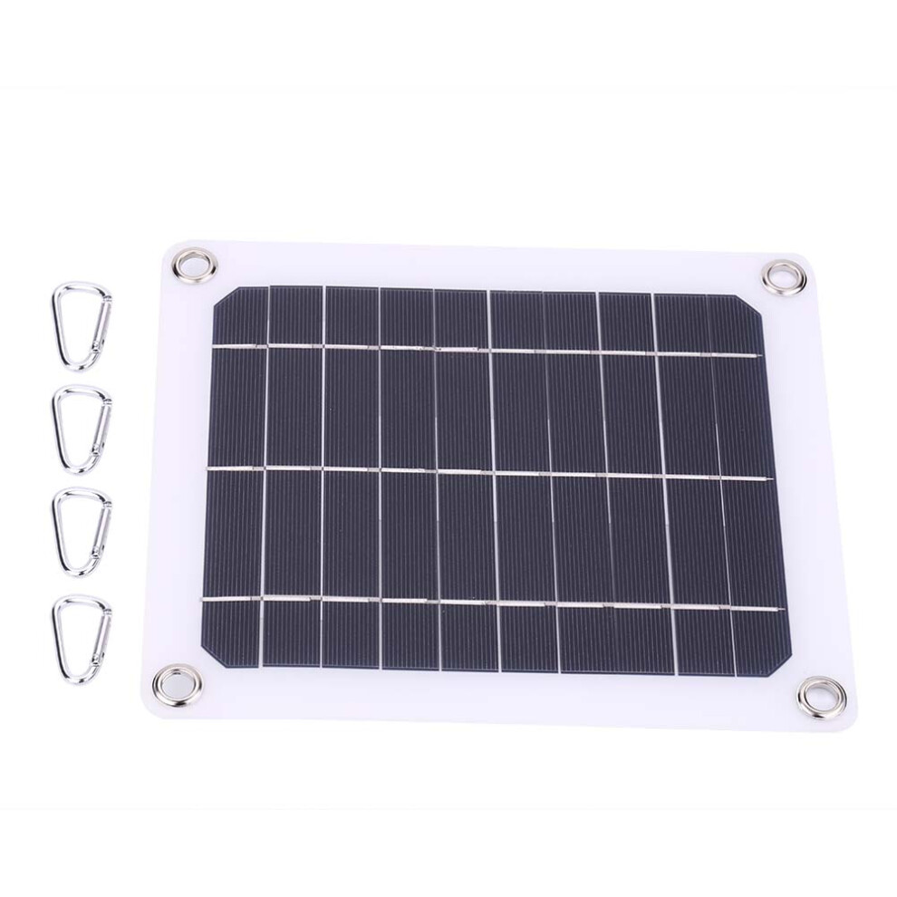 5W 5V Monocrystalline Solar Panel Battery Charger Rv Motorhome Boats 9183899950395