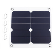 13W 5V Monocrystalline Solar Panel Battery Charger MP3 MP4 PSP Game Console