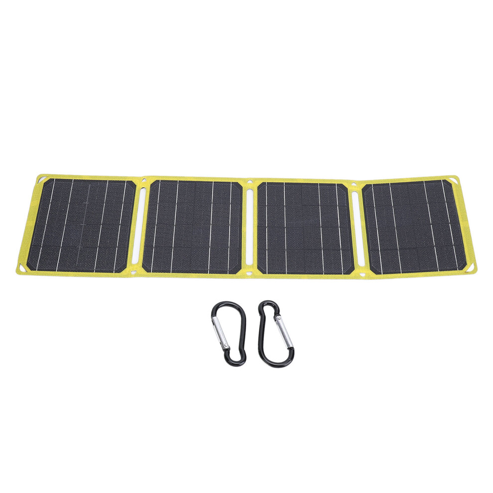 40W Foldable Solar Panel Etfe Monocrystalline Silicon Waterproof Usb Type C Dc Portable Solar Charing Panel With Voltage Regulator For Outdoor Camping 9183899951200