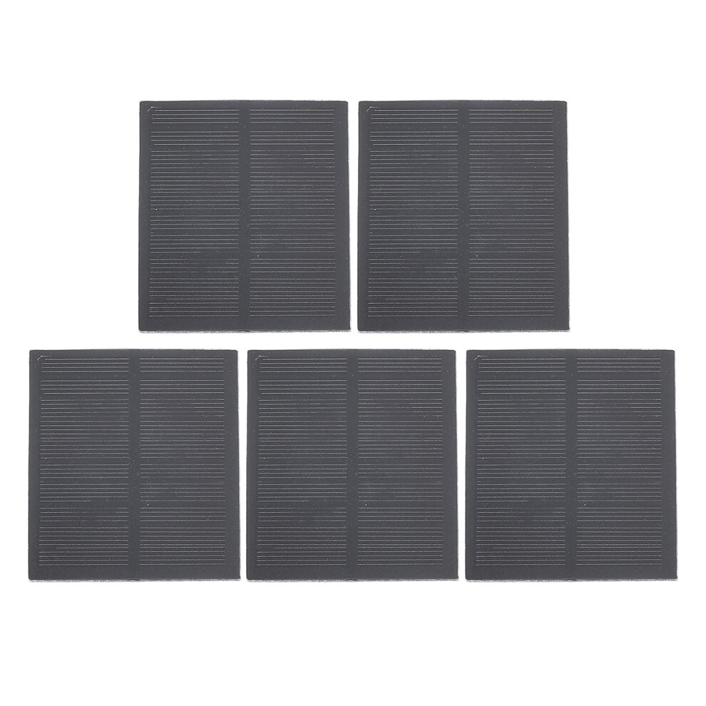 5Pcs 2W Mini Solar Panel High Efficiency Monocrystalline Diy Small Solar Panel Module For Solar Light Science Project 9183899951088