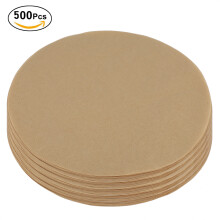 500Pcs 9 inch NOn stick Round BBQ Paper Baking Sheets Barbecue Foil Paper for Grill