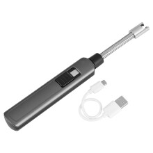 USB Rechargeable Electric Lighter with Flexible Neck for BBQ Candle Stove Kitchen Ignitor