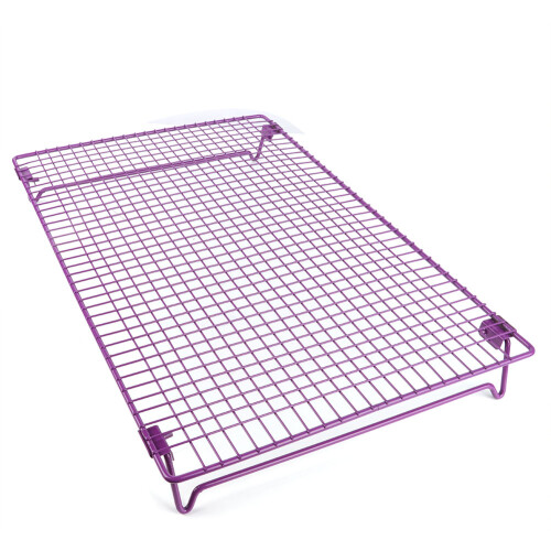 Purple Biscuit Cake Bread Cooling Rack Grid Baking Tray Pastry Baking Barbecue Tool