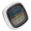 Food Touch Thermometer Kitchen Digital Display Timer Thermometer Field Barbecue Thermometer Black with Silver Middle Frame 4