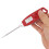 Waterproof Quick Reading BBQ Thermometer Smoker Temp Gauge Temperature Probe(Red) 4